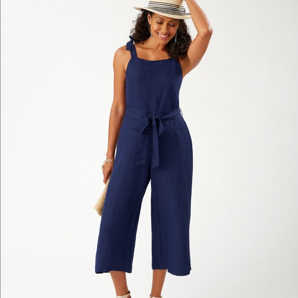 Tommy Bahama St Lucia Linen Jumpsuit NWT